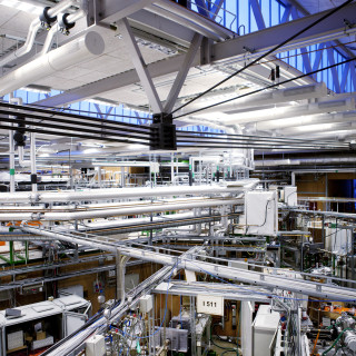 Max-lab är Sveriges enda synkrotronljus laboratorium.