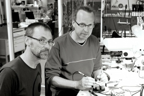 Arne Andersson och Johan Bäckman, båda tekniker, möjliggör forskning inom biologi och ekologi.