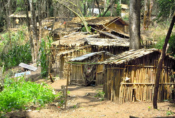 Huturebellernas läger i Kongo